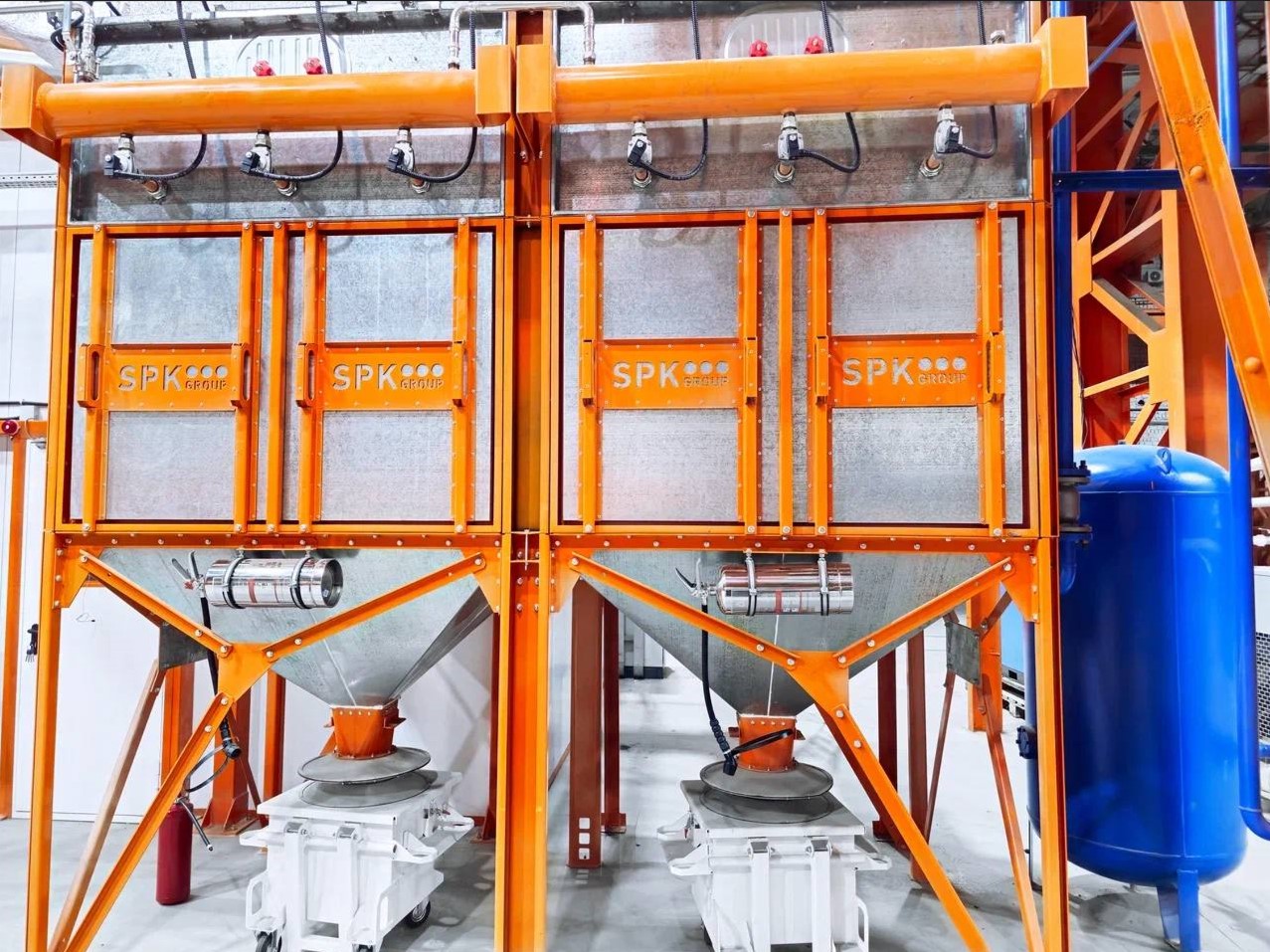 вентиляционный агрегат дробеструйной камеры