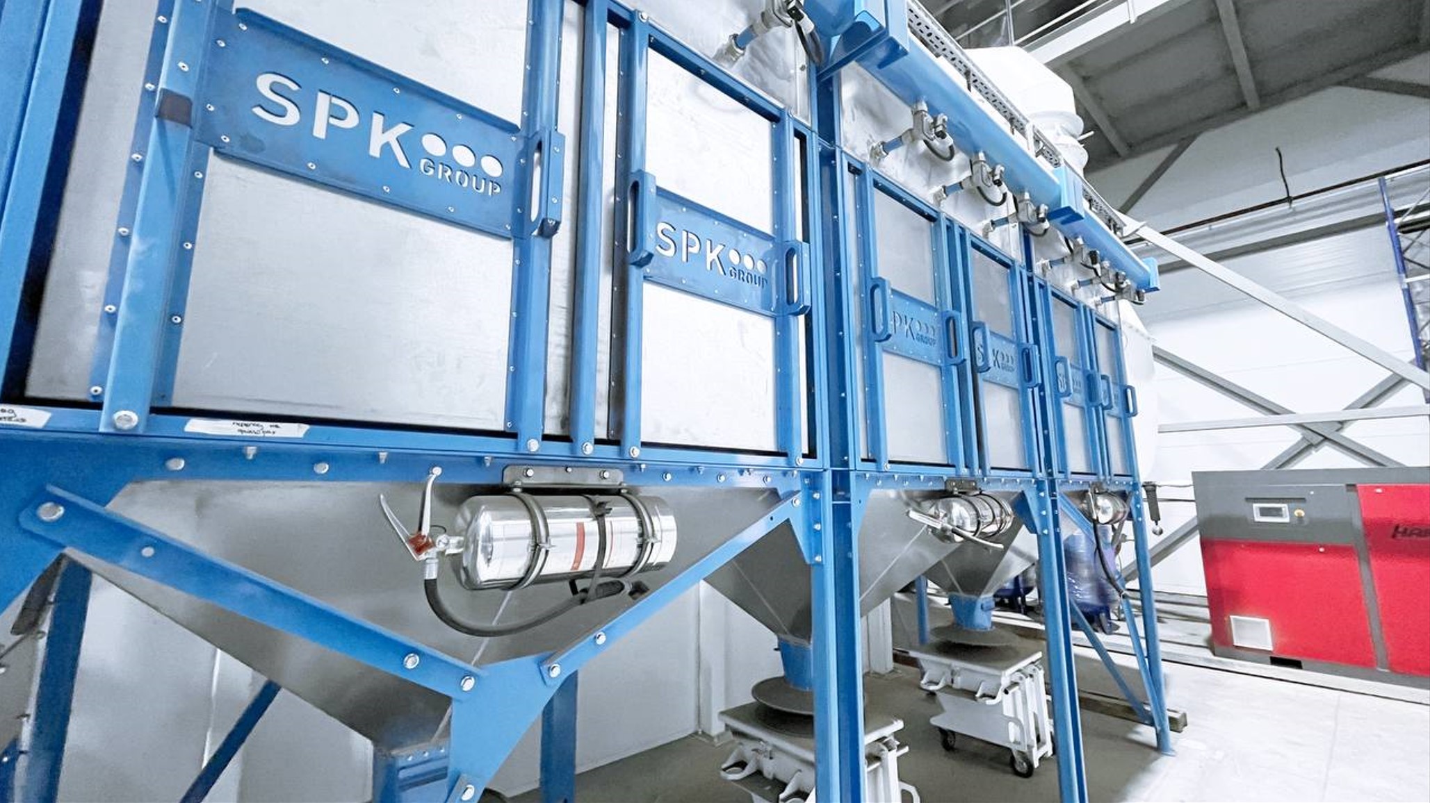 вентиляция в дробеструйной камеое