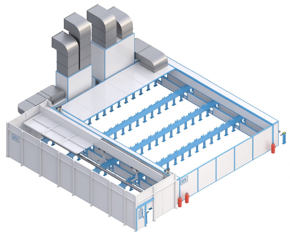 окрасочный комплекс для труб