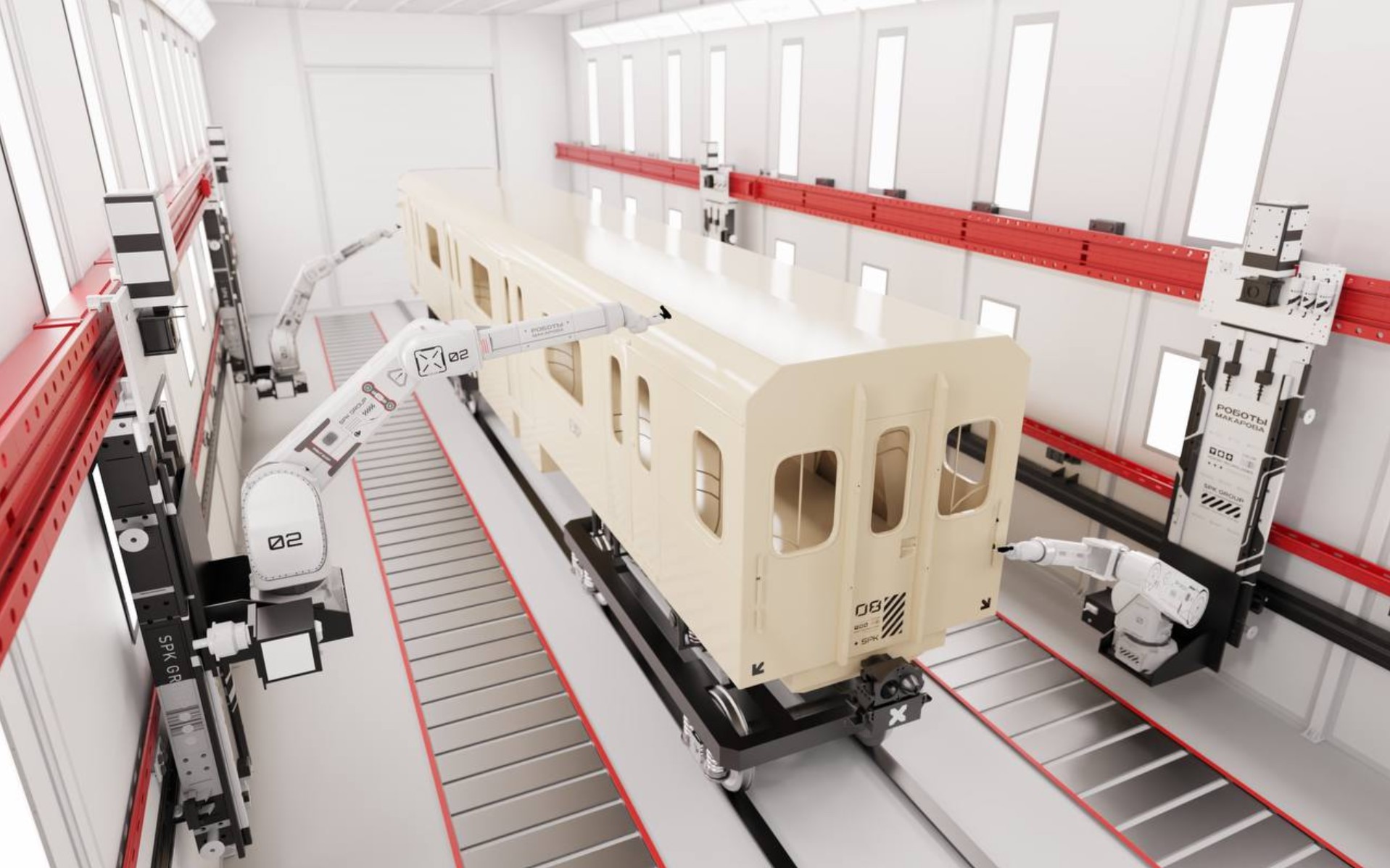 покраска вагонов