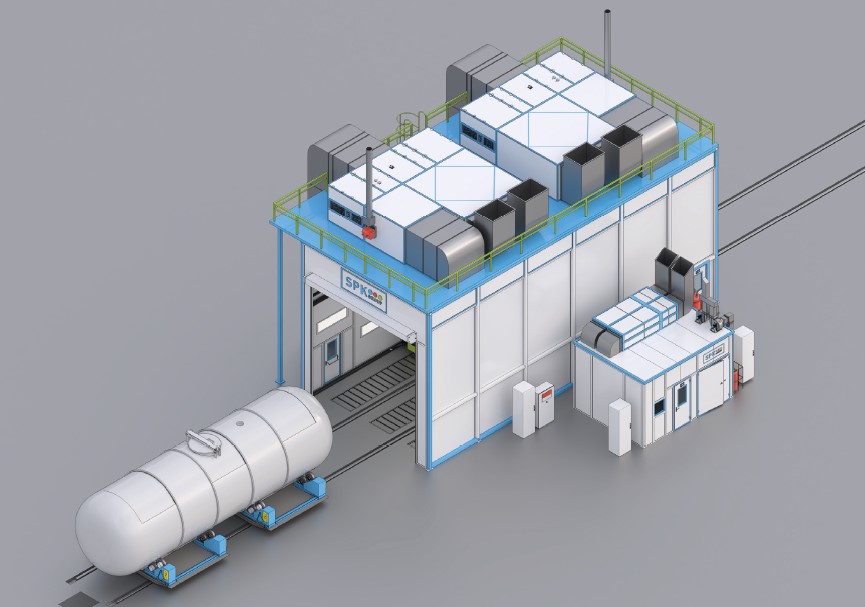 покраска нефтяной емкости