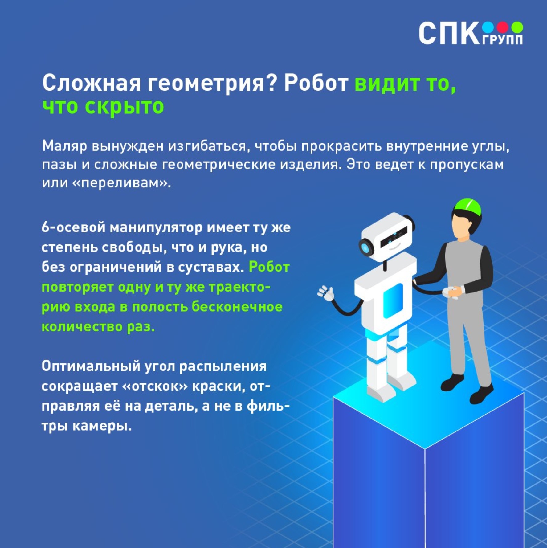 преимущества окрасочного робота
