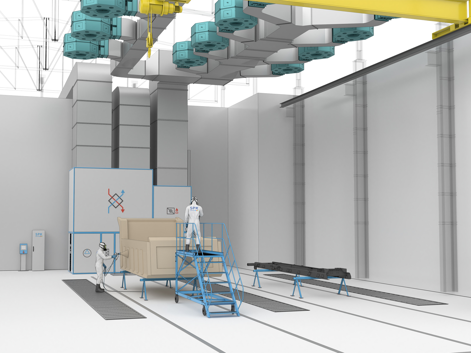 промышленная окраска изделий