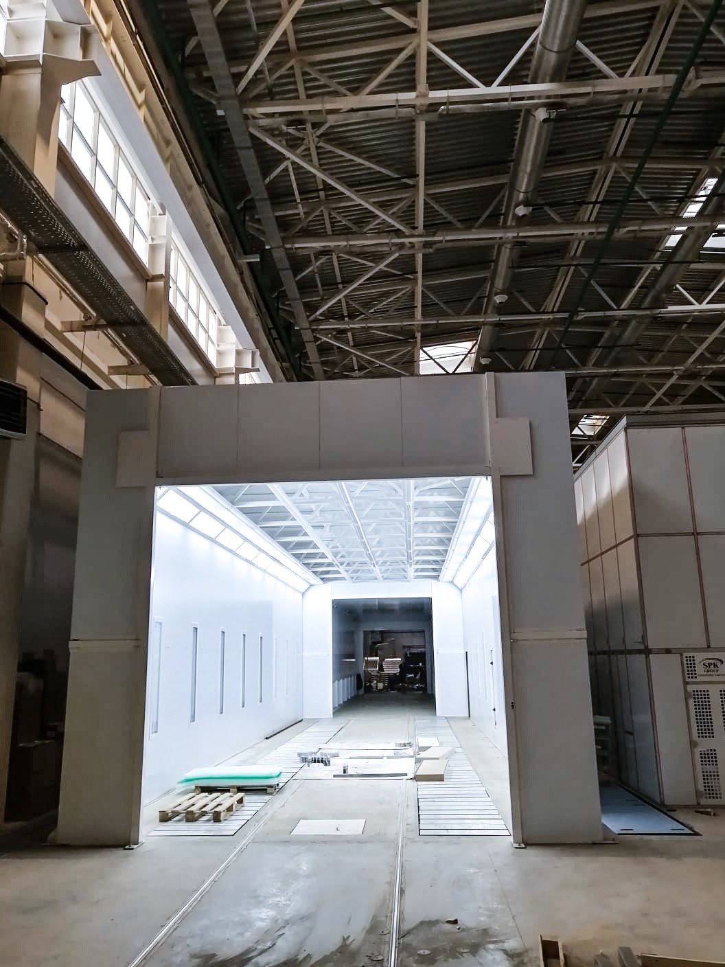 работы в окрасочных камерах