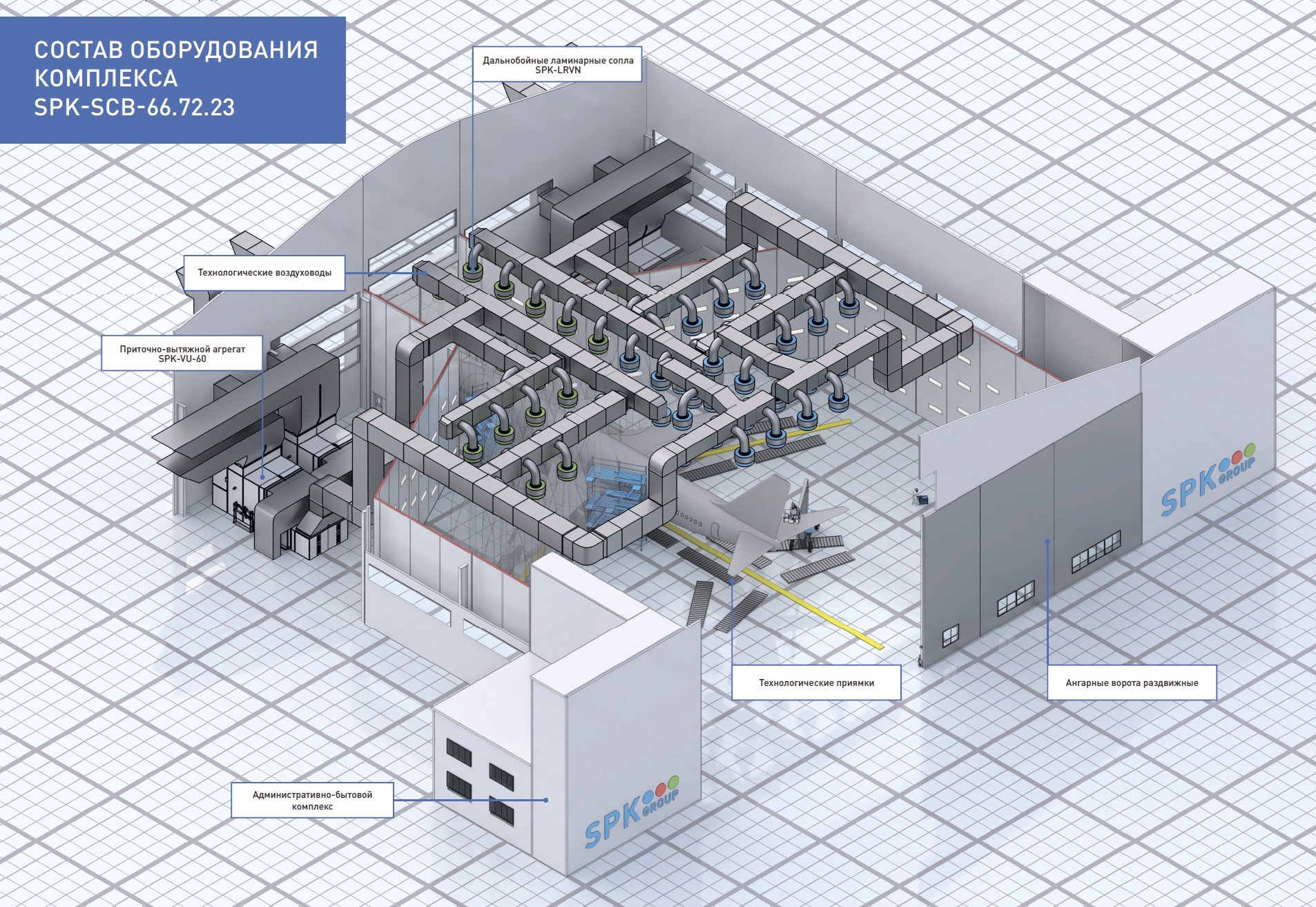 сборка и покраска самолета