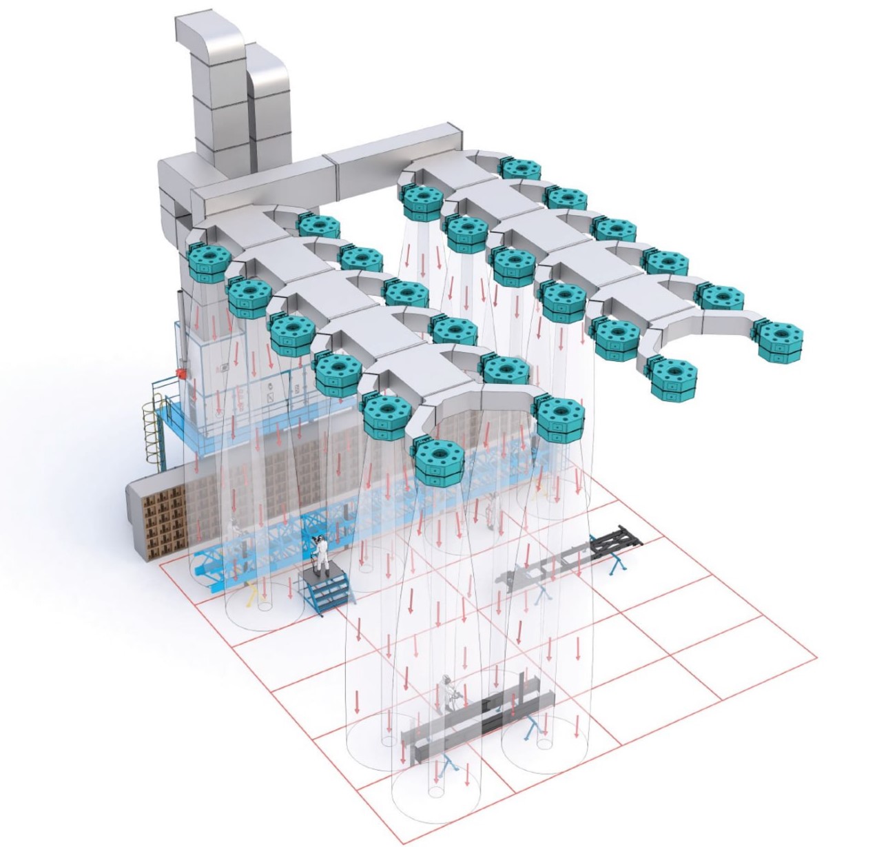 устройство окрасочной камеры