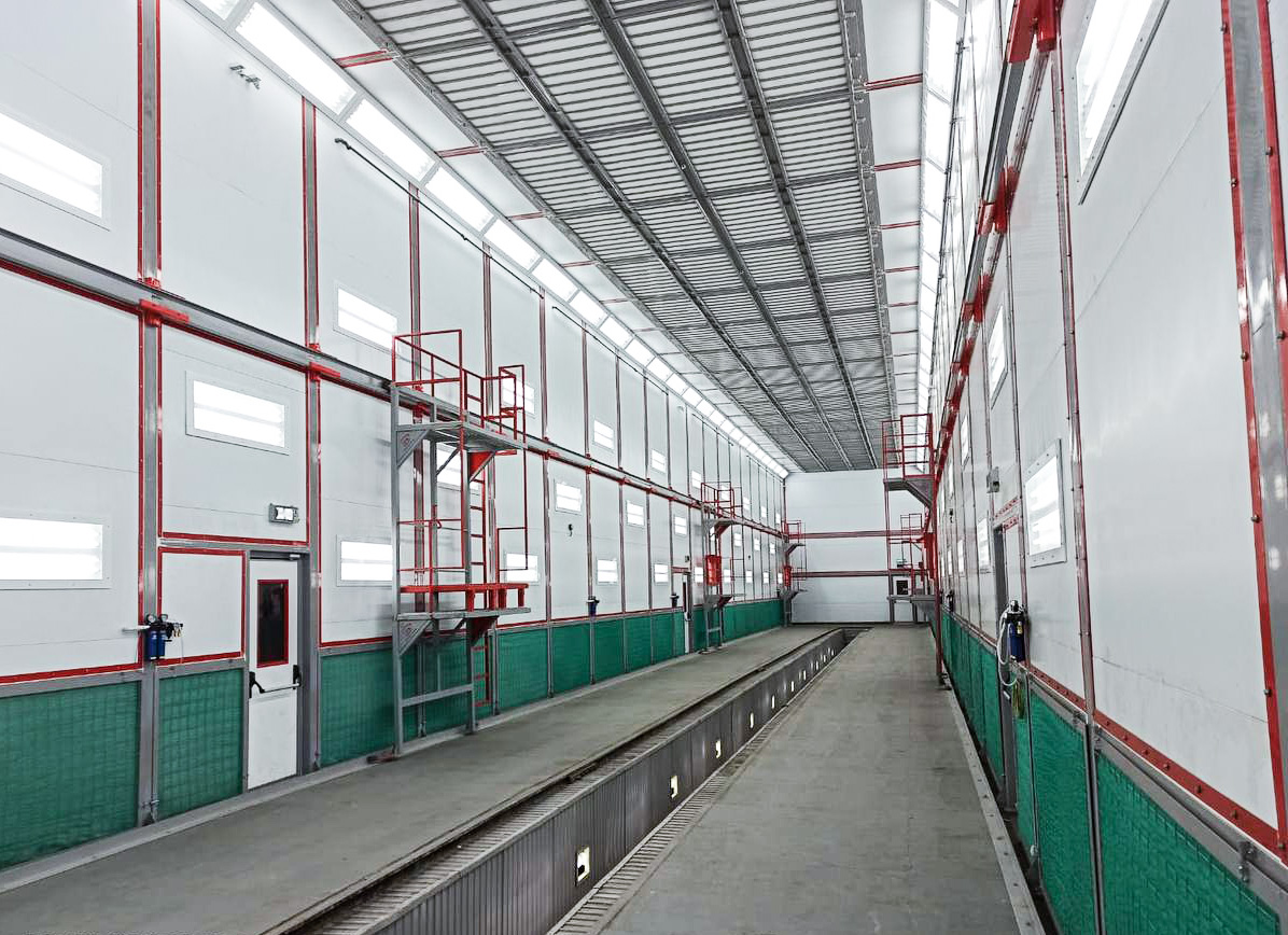 камера покраски цистерн