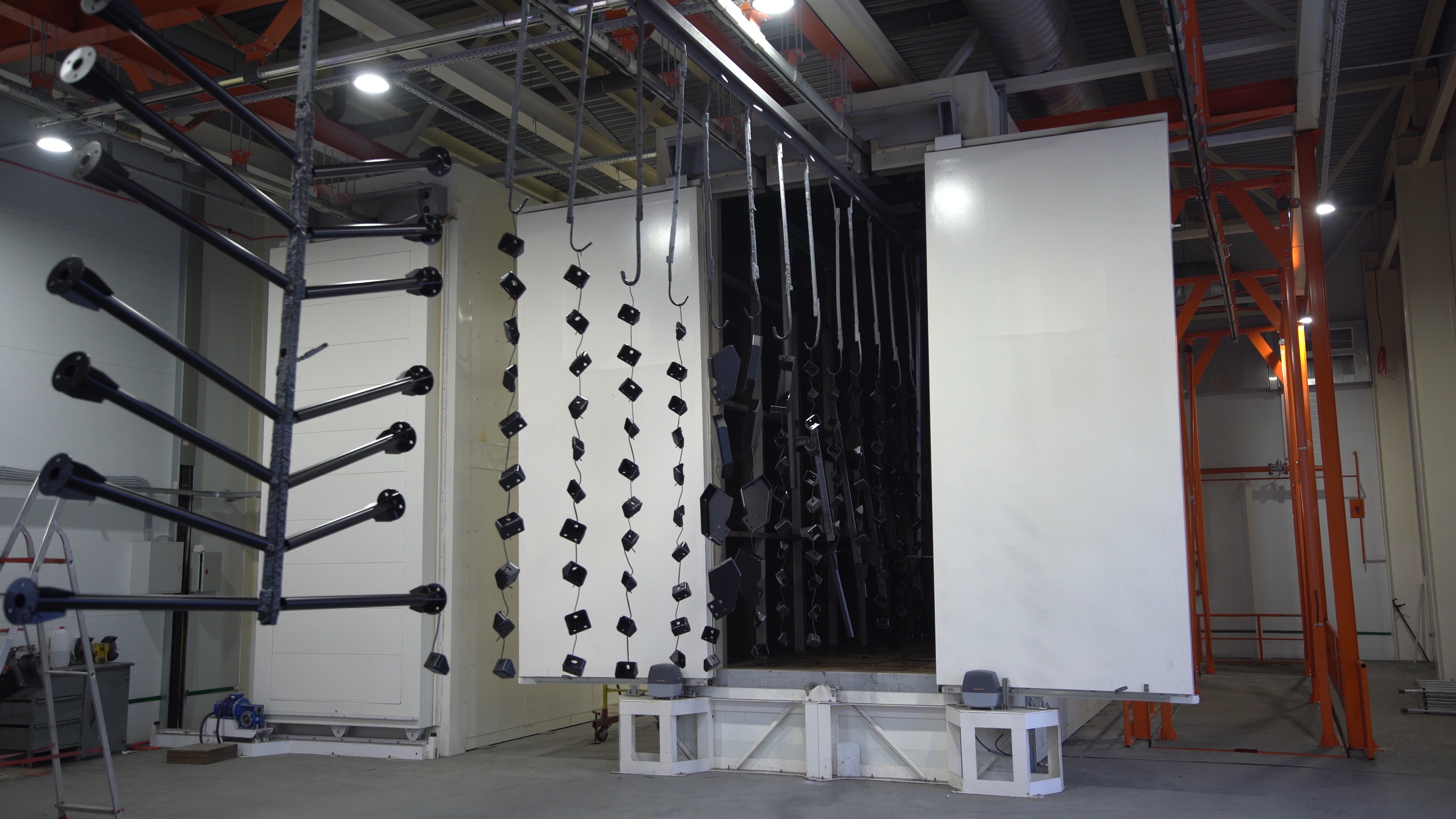 конвейерная линия окраски