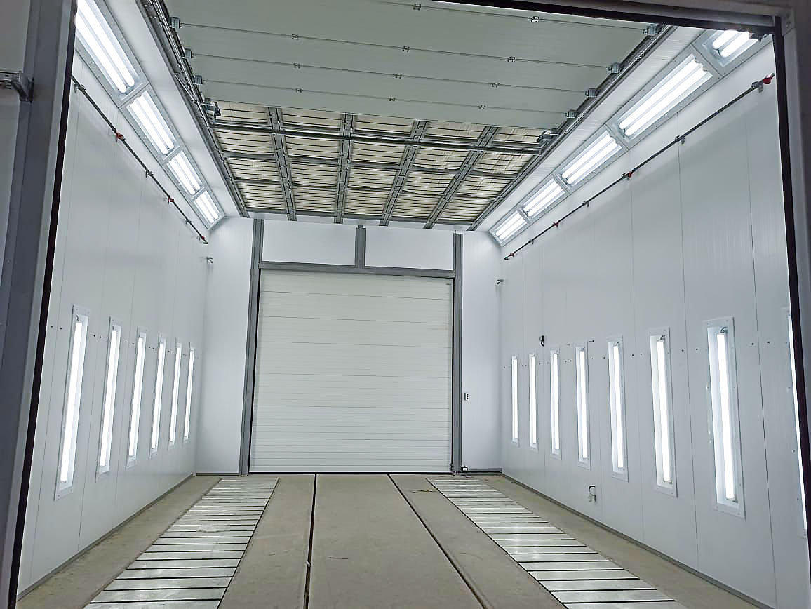 камера окраски спецтехники