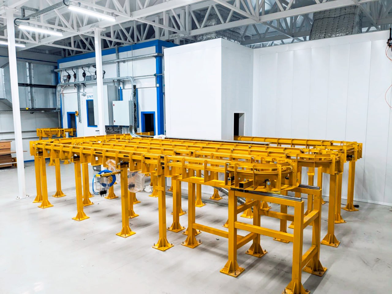 линия окраски