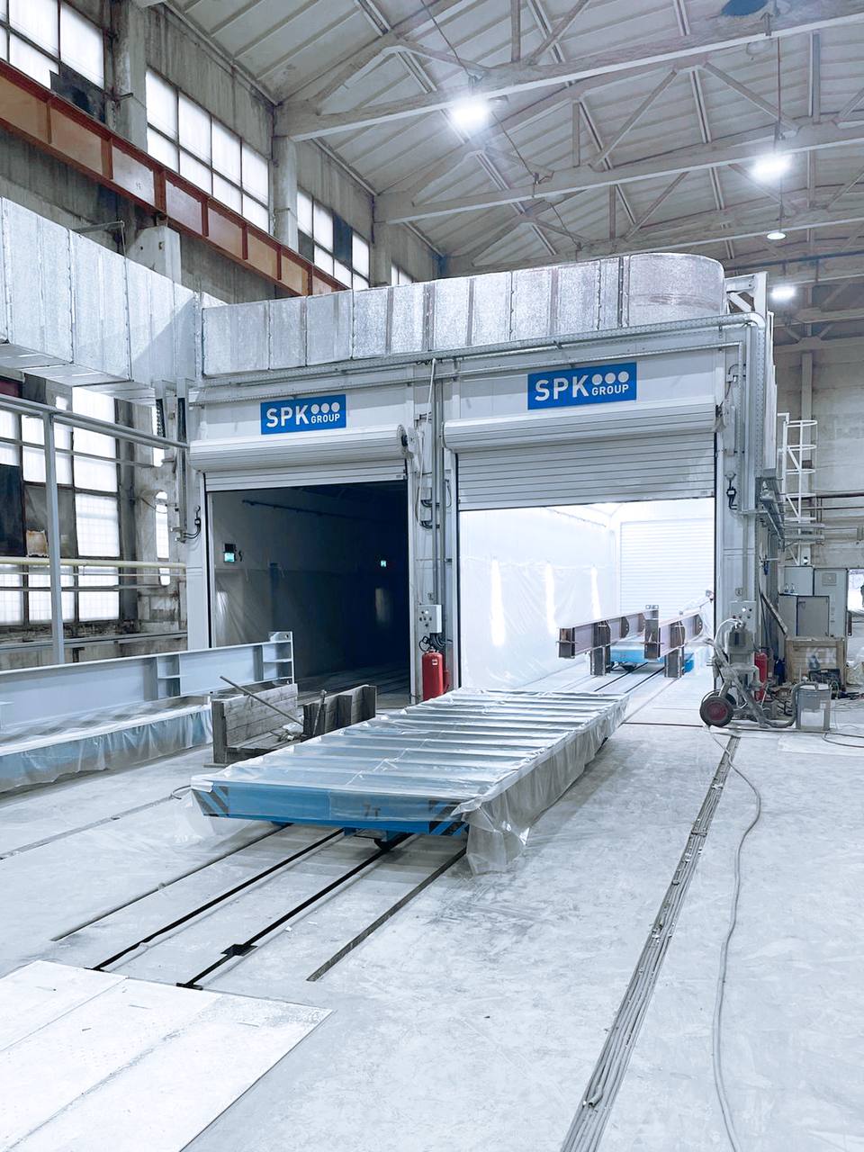 промышленная окрасочная камера