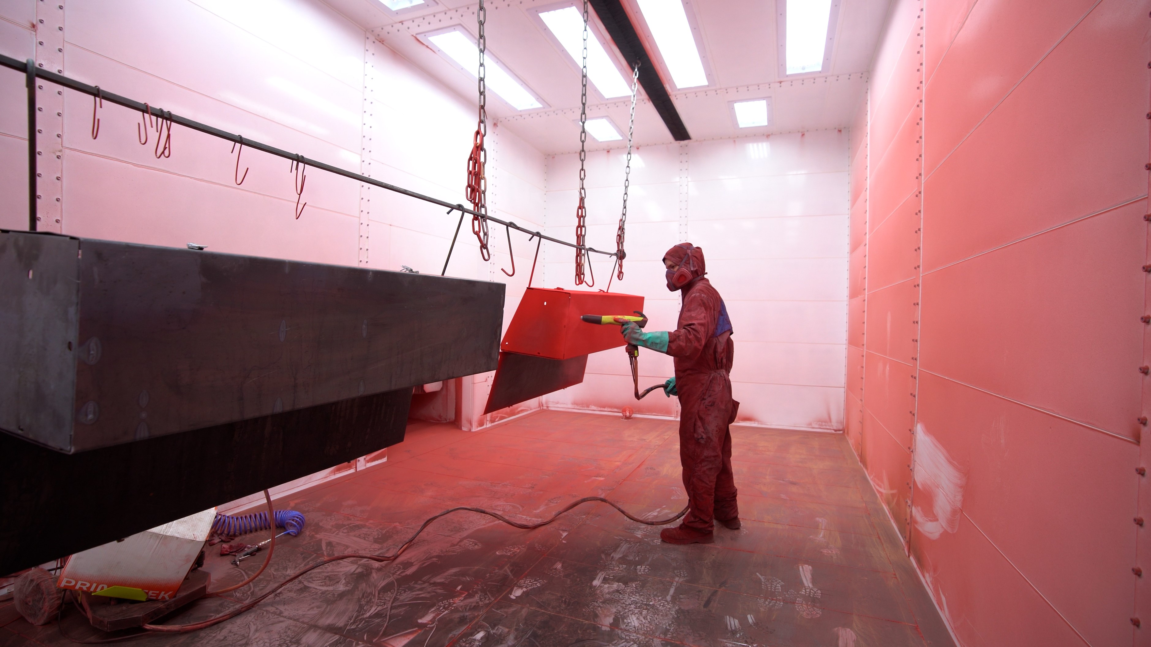 окраска порошком