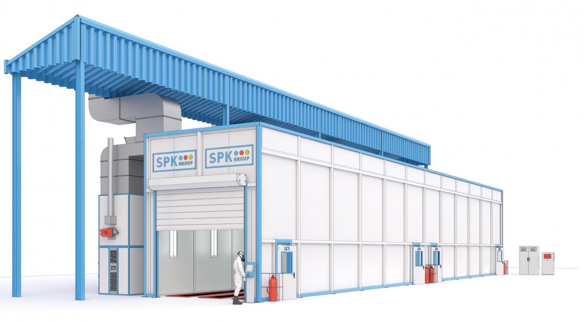 окрасочная камера костанай