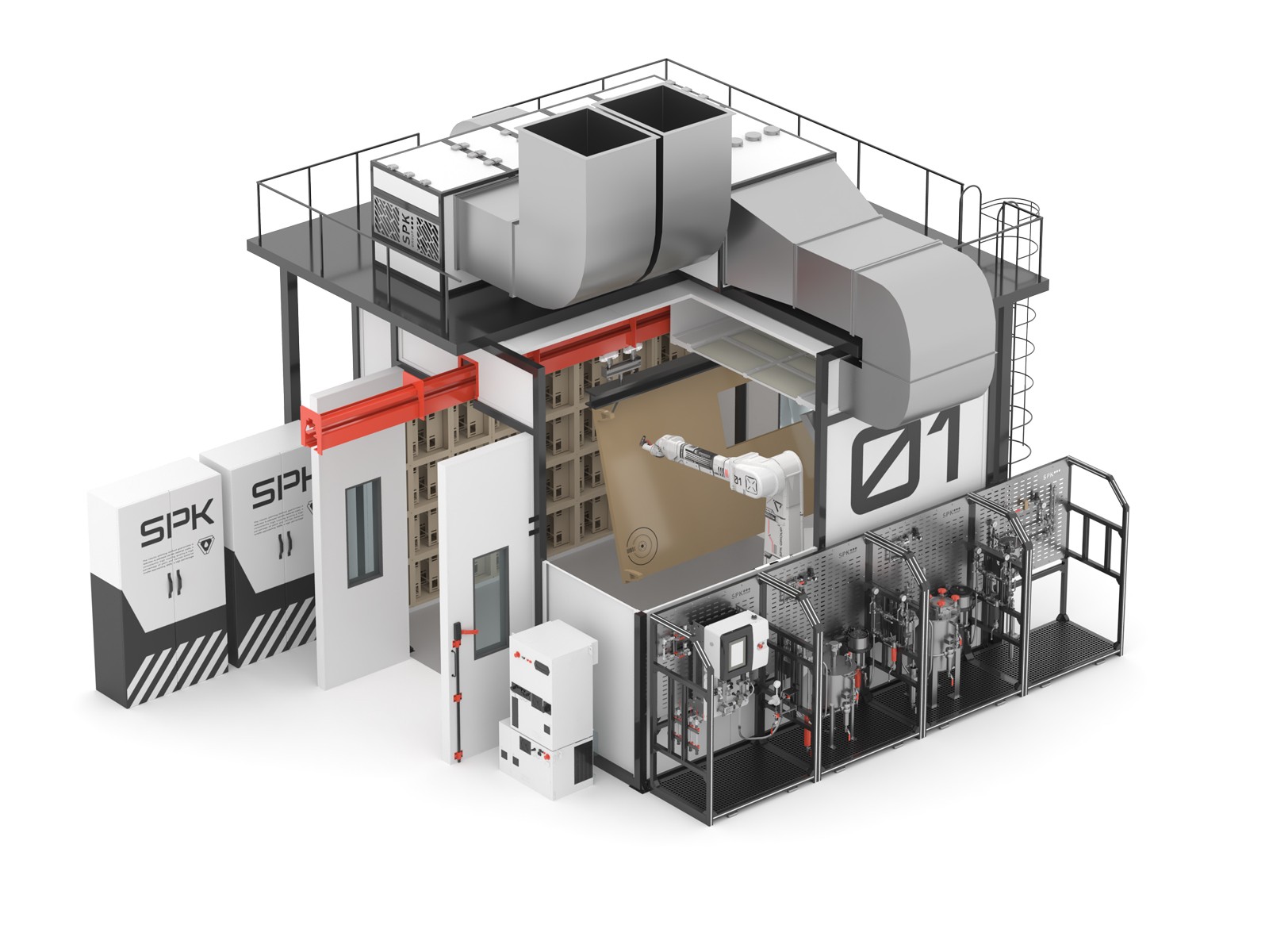 автоматическая окраска астана