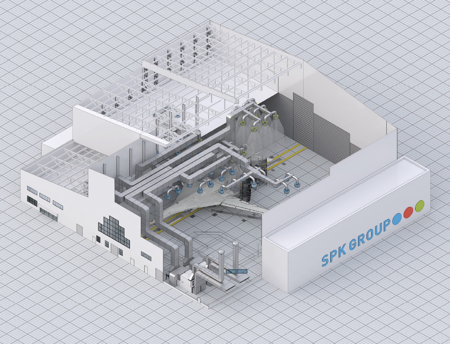 зона открытой окраски для самолетов