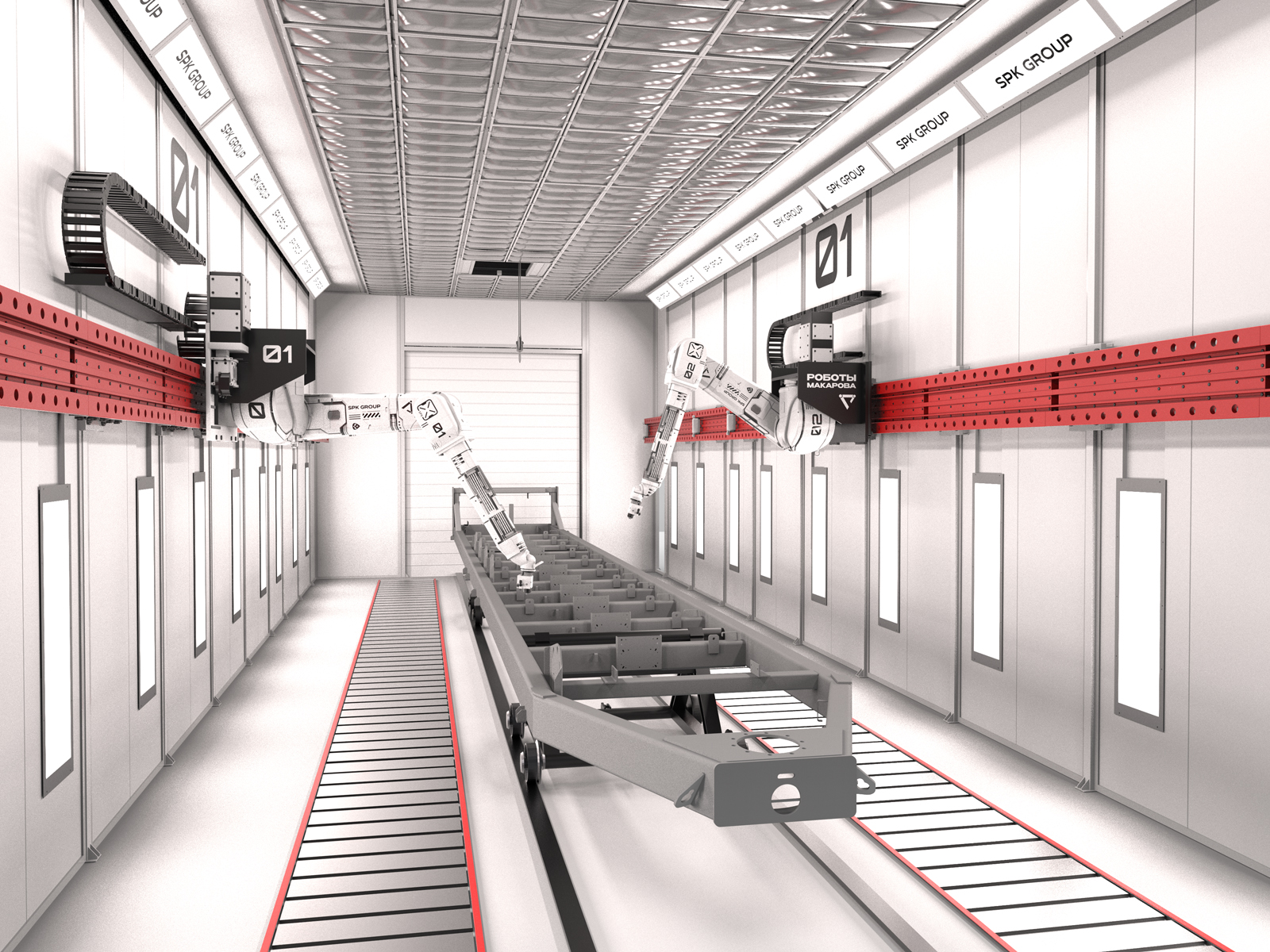 окраска роботами